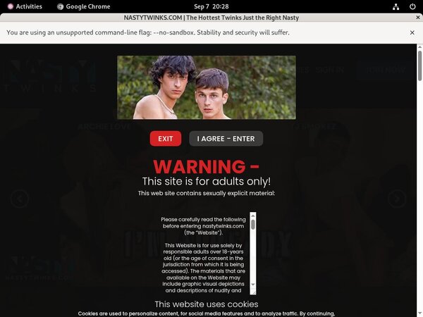 $1 Nasty Twinks Trial $1 Nasty Twinks Trial