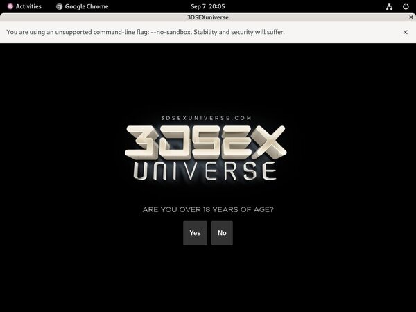 3D SexU Niverse Galleries