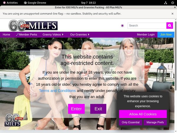 60 Plus MILFs Accounts And Passwords