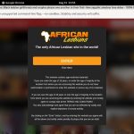 African Lesbians Discount Code 50% Off