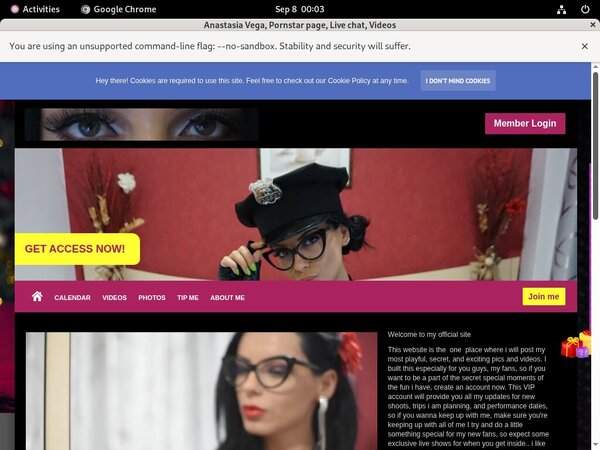 Anastasiavegax.modelcentro.com Discount Trial Free