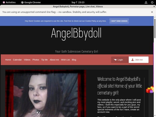 Angel Babydoll Anal