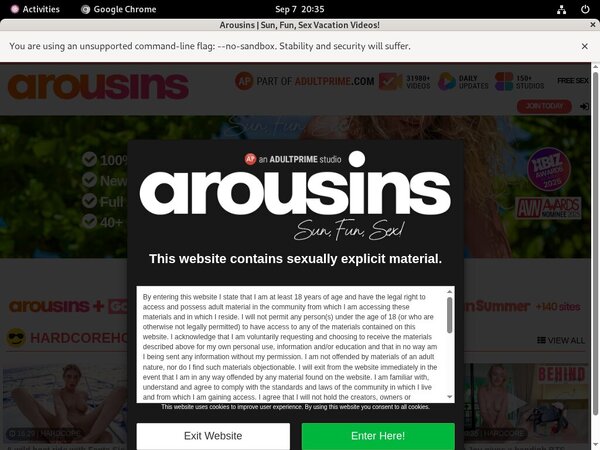 Arousins Previews