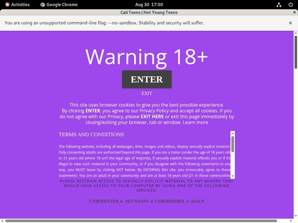 Cali Teens Site Reviews
