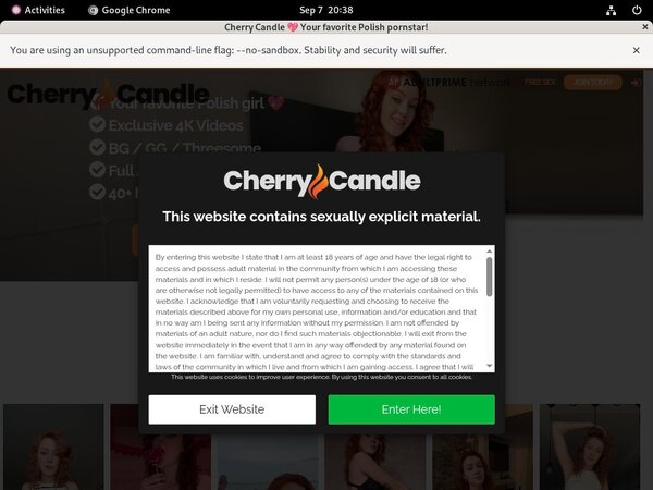 Cherry Candle Free