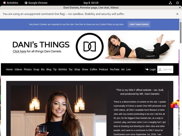 Dani Daniels 2019