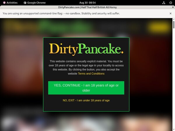 Dirty Pancake With Paysafecard