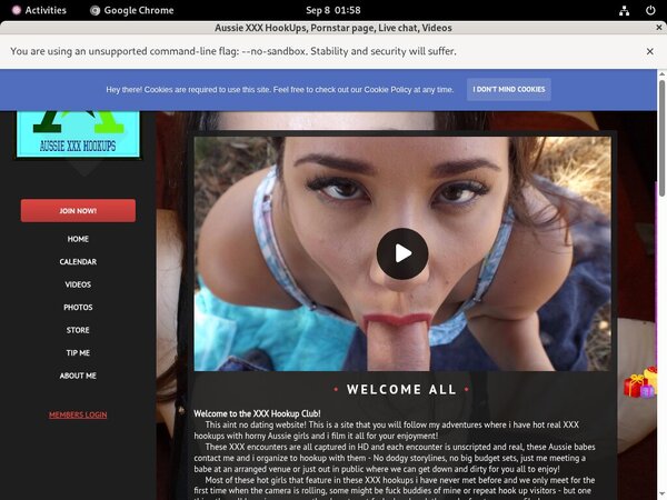 Free Aussie XXX HookUps Subscription