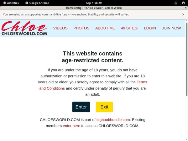 Free Chloes World Promo