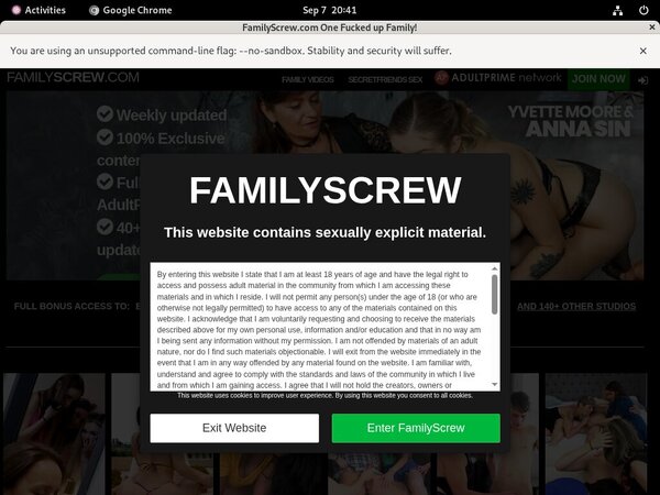 Free Family Screw Member