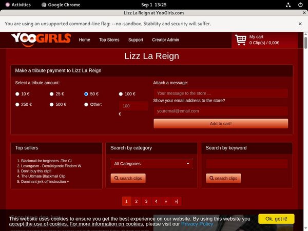 Free LizzLaReign Coupon