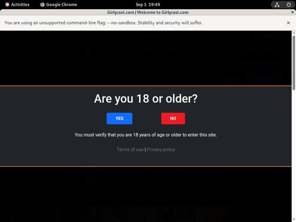 Girlycastshop.com Pay Pal