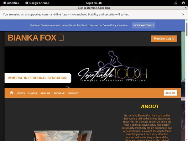 Goddessbianka.com Automatische Incasso