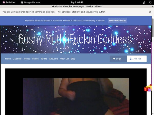 Gushy Goddess ??
