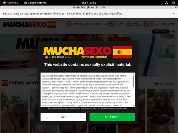 How To Join Sexo Mucho For Free