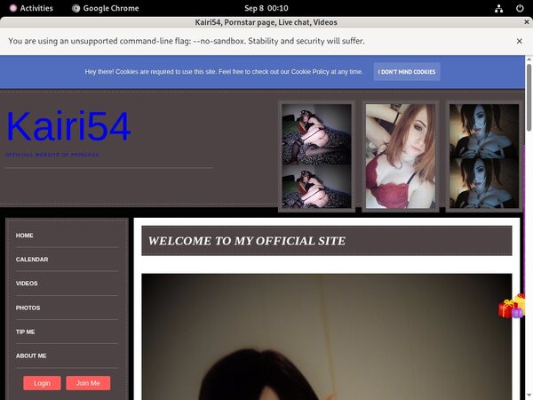 Kairi54.modelcentro.com Day Trial Membership