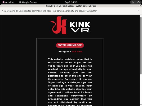 Kink VR Wallpaper