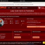 Lady Gold Fetishdiva Verotel Discount