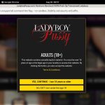 Ladyboy Pussy Web