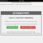 Login Guys In Sweatpants Free