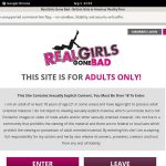 Login To Realgirlsgonebad.com Free