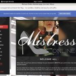 MistressOnline Instant Access