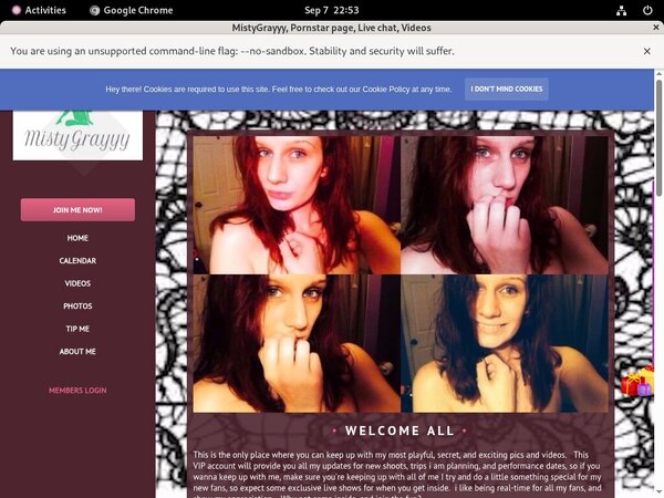 MistyGrayyy Paypal Signup