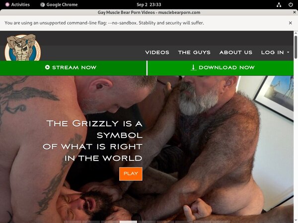 Muscle Bear Porn Account Discount