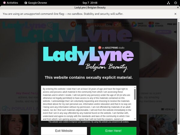 New Lady Lyne