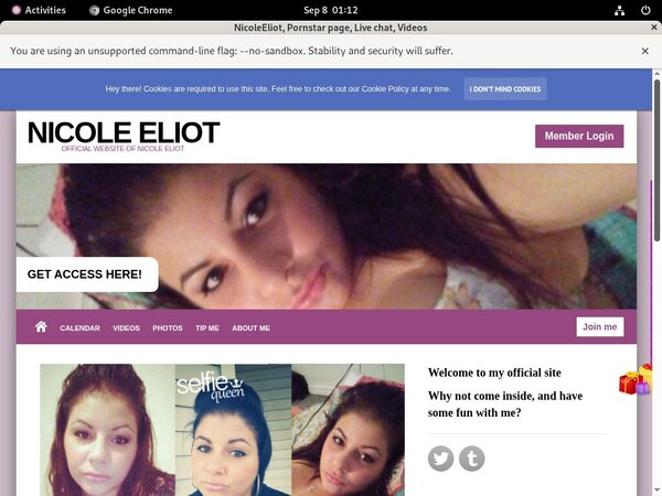 Nicoleeliot.modelcentro.com Trial Account