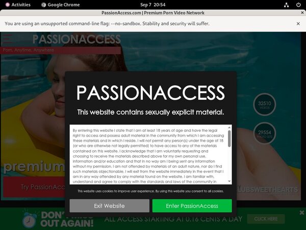Passion Access Discount Site