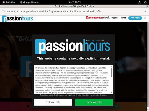 Passion Hours Segpay Discount