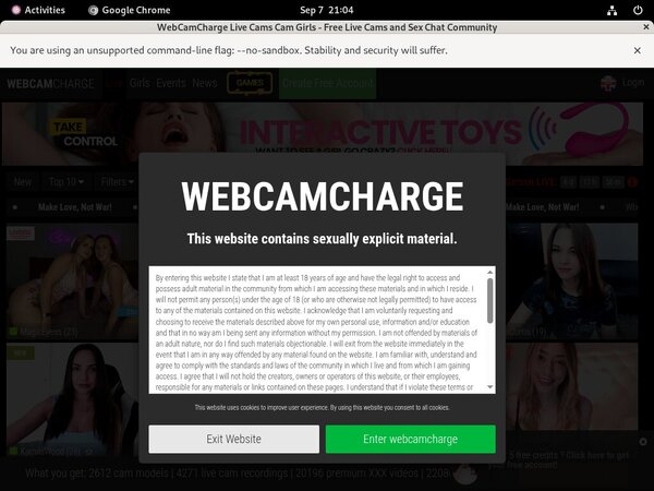 Paypal Webcamcharge.com Join