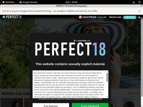 Perfect18.com With Gift Card