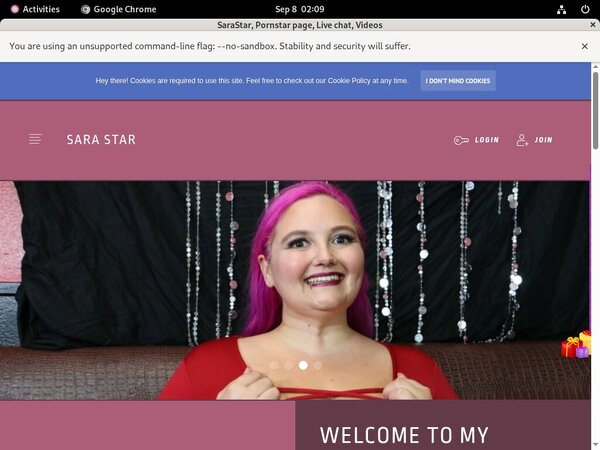 SaraStar Site Rip 2018