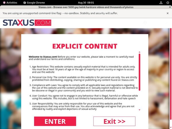 Staxus.com Id