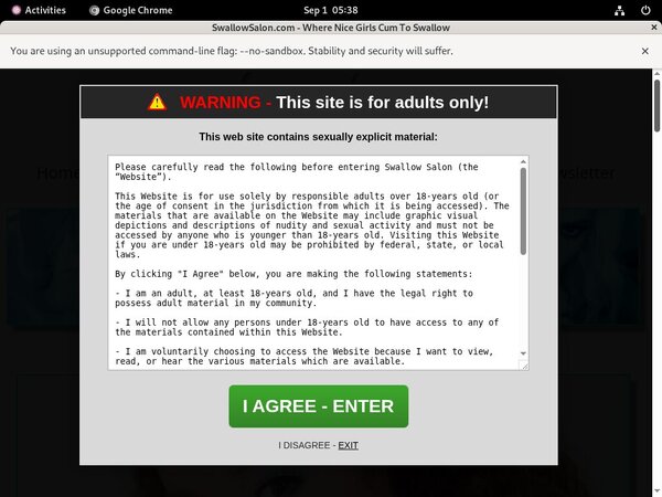 Swallow Salon Password Login