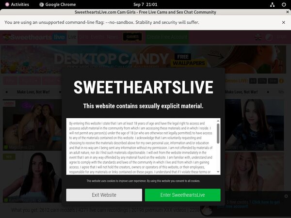 Sweetheartslive Discount Trial Free
