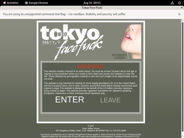 Tokyo Face Fuck Web