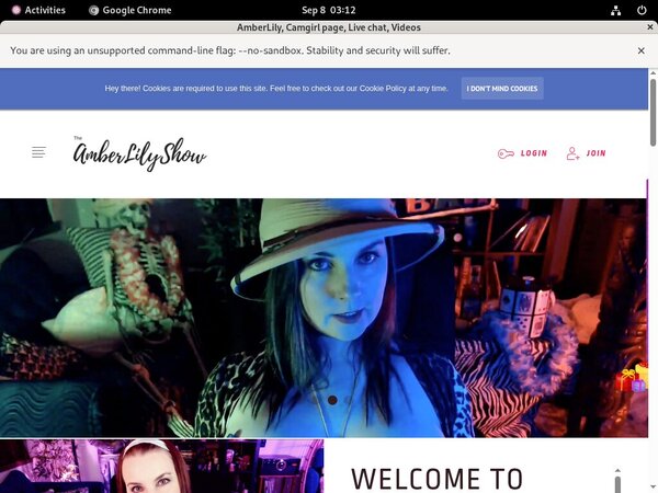 Trial Amberlilyshow Membership
