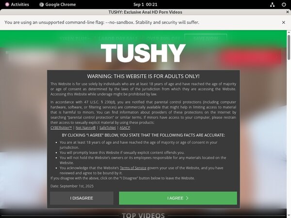Tushy Live