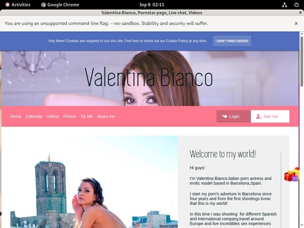 Valentinabiancox.com Full Account