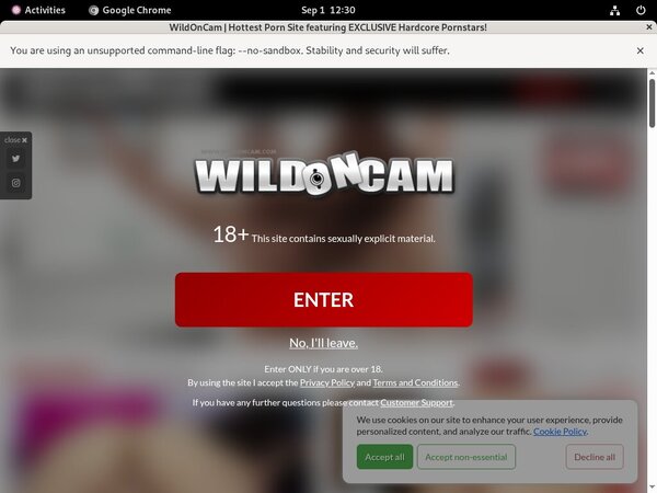 Wild On Cam Adult Passwords
