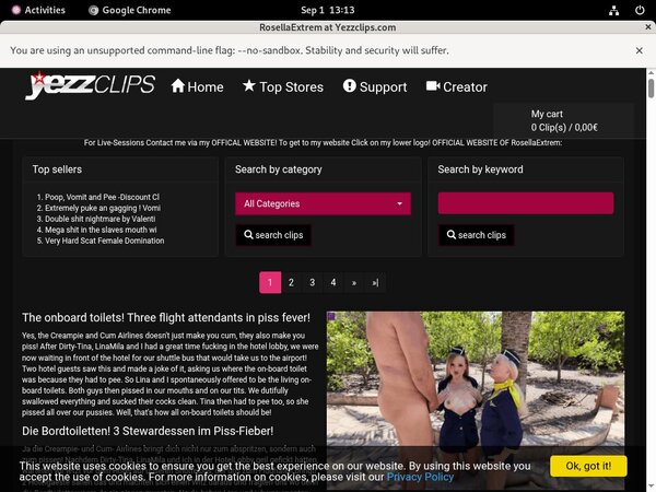 Yezzclips.com Account For Free