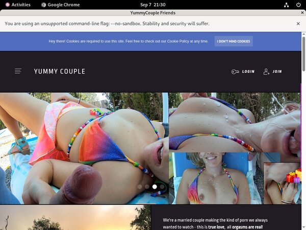 YummyCouple With Prepaid Card