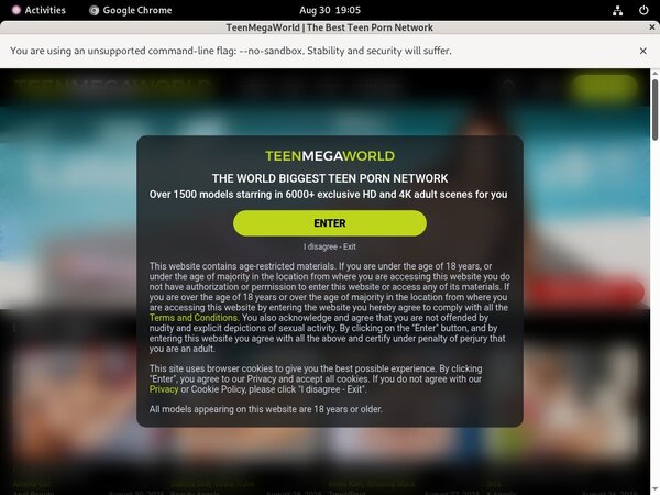 User Teen Mega World