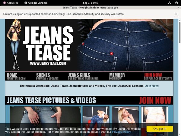 Jeans Tease Promo Deal