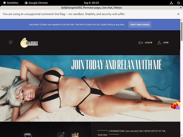 Sallydangeloxxx.com Discount Coupon